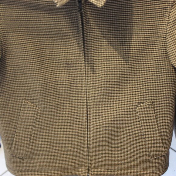 Uniqlo Houndstooth Single Collar Bomber Jacket - Picture 8 of 10